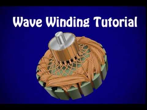 Wave Winding Drawing