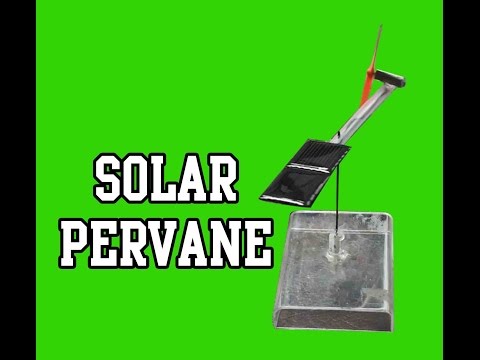 Weekend Project Solar Mini Fan DIY