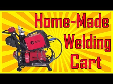 Welding Cart Made From Scrap