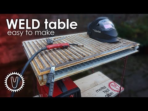 Welding table   Super Easy + cheap