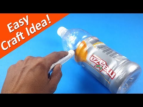 What Can you Make from an Empty Cold Drink Plastic Bottle? Best Out of Waste Craft Idea | StylEnrich