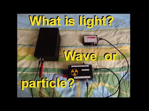 What is light? The wave-particle-dualism shown with photons