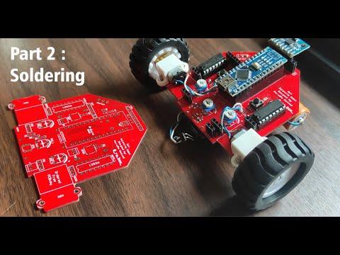 Wheel-E - The self Balancing Robot Build | Part 2: Soldering | PCBway