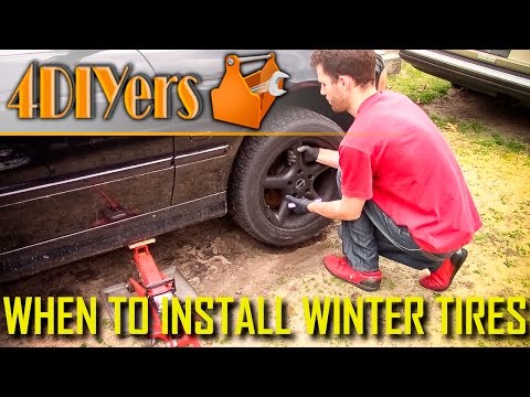 When to Remove or Install Winter Tires