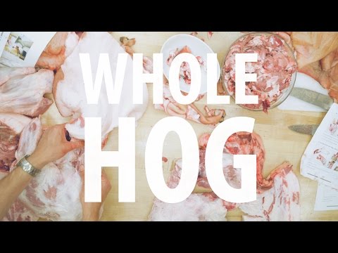 Whole Hog Butchering