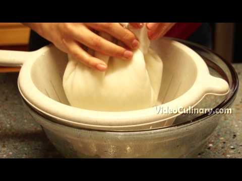 Whole Milk Fresh Ricotta Cheese Recipe - Video Culinary