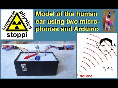 Why do we have two ears? Directional hearing with two microphones &amp;amp; Arduino - Richtungshoeren