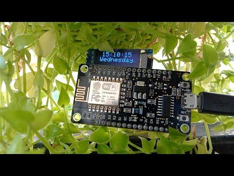 Wi-Fi Clock with Node MCU