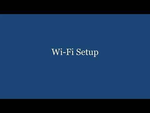 Wi-Fi Setup