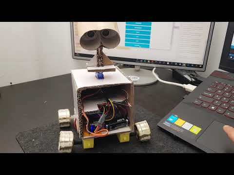 WiFi Wall-E using Wemos D1-Mini ESP8266