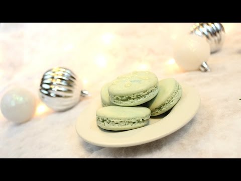 Winter Fresh Macarons (Macaron Monday Ep.5 - Christmas Special Part 3) | Josh Pan