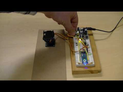 Wireless (RF) Remote Controlled Servo Based Pan/Tilt Using Arduino With Adjustable Position Setting