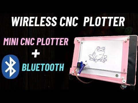 Wireless CNC Plotter (Mini CNC Plotter + Bluetooth)