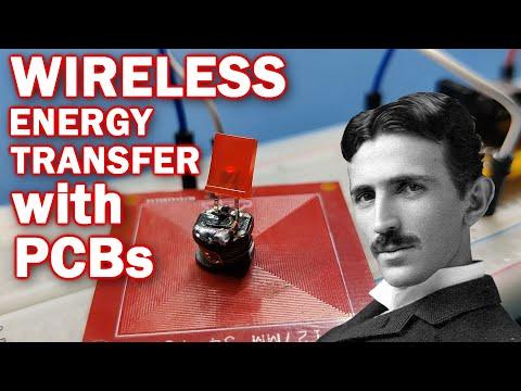 Wireless Energy Transfer with PCB Coil Part 1