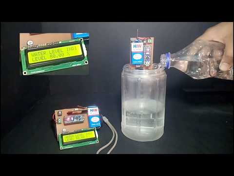 Wireless Water Level Indicator Using Arduino And Ultrasonic Sensor.