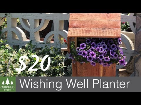 Wishing Well Planter || How To