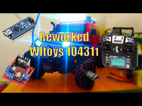 Wltoys 104311 Reworked using Arduino