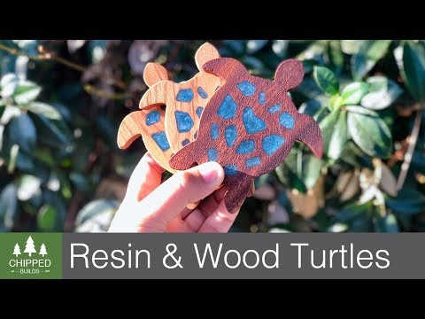 Wood &amp;amp; Resin Turtle || How To