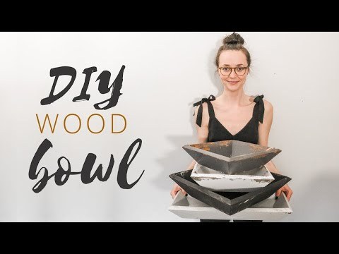 Wood Bowl (no lathe, no problem!)