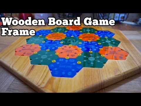 Wooden Board Game Frame | Barb Makes Things #72