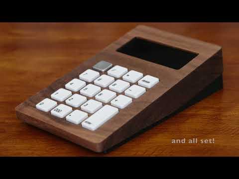 Wooden RPN calculator