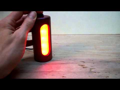 Wooden USB-powered RGB-LED lamp Video 1