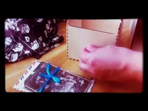 Wooden box 3d puzzle. Mechanical lock