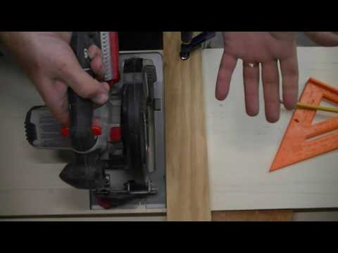 Woodworking Tip #2 Cutting down sheet goods without a table saw