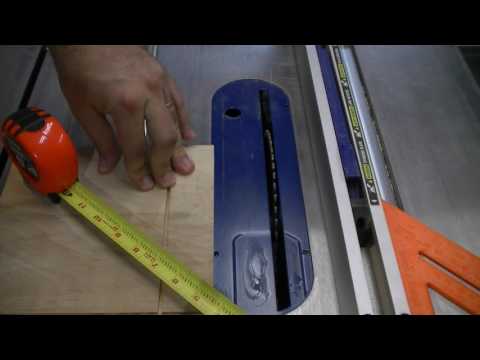 Woodworking Tip #1 cutting slots without a dado set