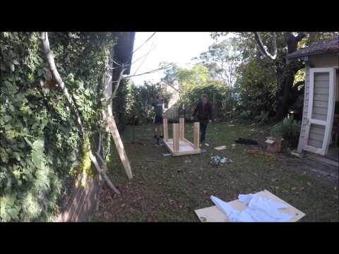 Work Bench Construction Time Lapse