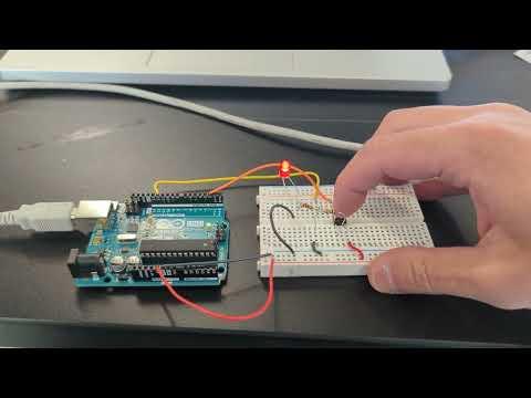 Working Button LED Circuit Example