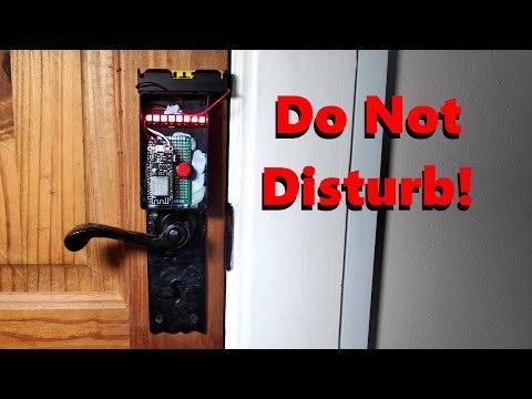 Working From Home - WiFi Do Not Disturb indicator