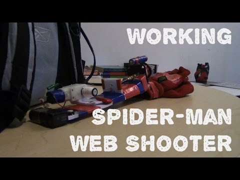 Working Spider-Man Web Shooter