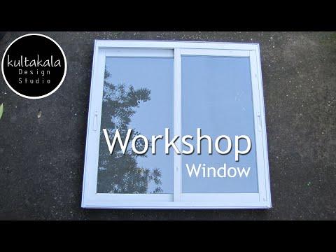 Workshop Build | Aluminum Windows | Ep.4 | Man build his own Workshop