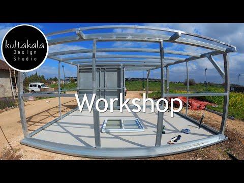 Workshop Build | Final preparations before roof and wall cladding | Ep.8 |Man build his own Workshop