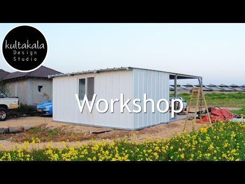 Workshop Build | Roof &amp; Wall installing | Ep.9 | Man build his own Workshop
