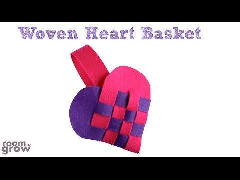 Woven Heart Basket