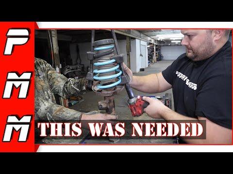 Wow this could have ended bad! Chevy Cruse Lowering Spring Install