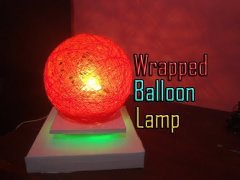 Wrapped Balloon Lamp