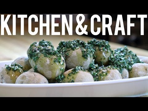 Wrinkled Potatoes with Mojo Verde - Recipe and How To