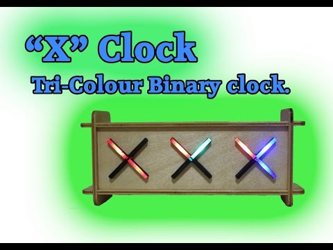 Xclock, Tri-Colour Binary clock.