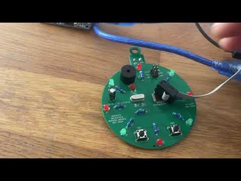 Xmas Bauble PCB - Uploading Your Code