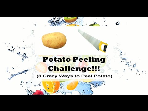 You Wouldn't Believe You Can Peel A Potato With This! (Challenge)