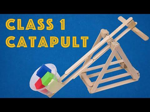 Young Engineers: Class 1 Catapult - Easy and Fun DIY STEM Project for Kids