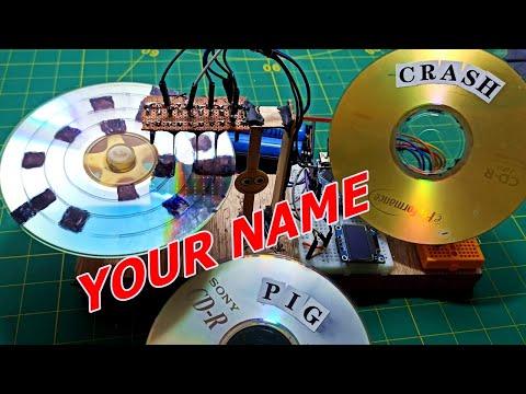 Your Name Hidden Inside The CD!