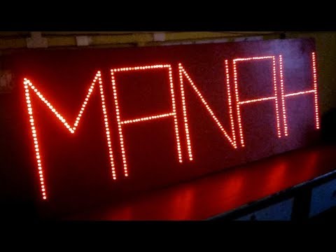 Your Name LED Flashing Board