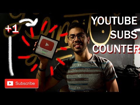 Youtube Subscribers Counter | Internet of Things (IoT) | Arduino - ESP8266| En Espa&amp;ntilde;ol