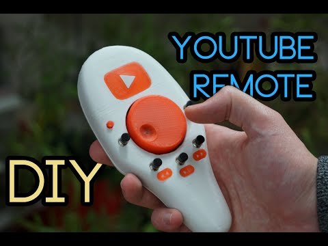 Youtube remote control | DIY | arduino | 3D printing