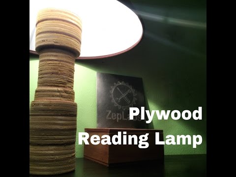 Zeplabs: Plywood Reading Lamp