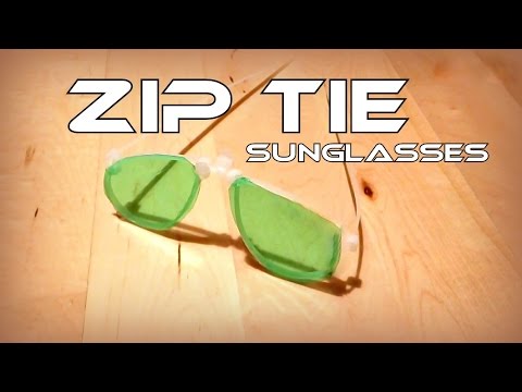 Zip Tie Sunglasses - Lifehack